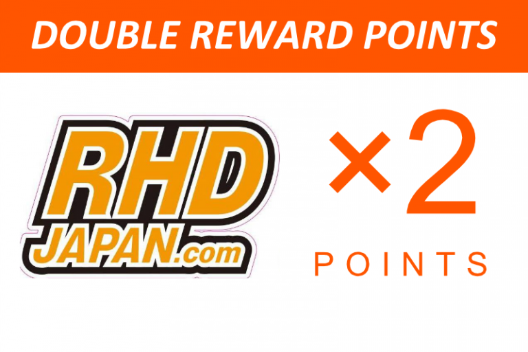 Double Reward Point Up Campaign June 1 RHDJapan BlogRHDJapan Blog